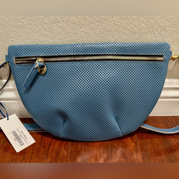 Clare V Handbags - Clare V - Grande Fanny in Desert Blue Perforated *Brand New*